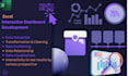 microsoft excel dashboard to track business status or kpis