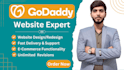 design responsive godaddy website