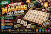 create custom mahjong tile designs for production