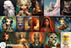 generate stunning bulk midjourney ai art