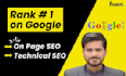 do website audit on page SEO and technical optimization