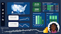 create a professional and aesthetic power bi dashboard