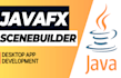 do java javafx swing scene builder coding task database desktop application