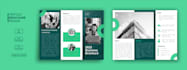 do  business brochure design bifold, trifold brochure design
