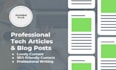 write technological article seo optimized