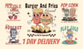 vintage and retro style logo character design