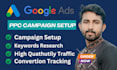 setup, optimize and manage your google ads PPC campaigns