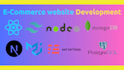 develop e commerce website using react js and next js