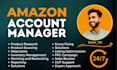 be your professional amazon account manager and amazon private label manager