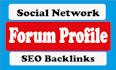 make 6050 forum profile social network SEO backlinks