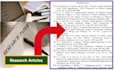 write unique research articles on your topic