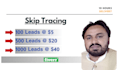 do skip tracing and lead generation
