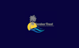 design flawlessly flexible travel agency logo