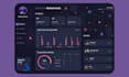 design dashboard, web app, CRM and admin panel UI