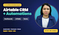 set up airtable crm and automations