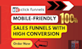 design clickfunnels sales page, membership funnels
