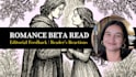 beta read romance, beta reader ya, novel beta reader