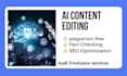 do ai content editing, fact checking of your article, report