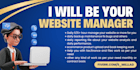 be your website maintenance manager manage your website