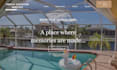 create property management website with property listing and pms integration