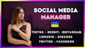 be your social media manager