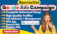 setup and manage your google ads adwords PPC campaign
