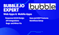 bubble adalo developer, bubble io developer, bubble web app, bubble developer