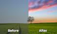 retouch and edit your landscape images