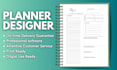 design your professional printable or digital planner