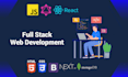 create a full stack web app using react and node js