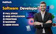 be full stack web application frontend software developer