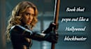 write your sci fi, science fantasy