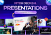do business powerpoint presentation or pitch deck design