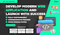 custom webapp web application react next node fullstack mvp