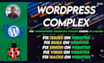 fix wordpress bug, error, responsive, and malware issues