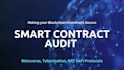 do solidity smart contract audit, optimisation and review