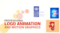 create professional logo animation and motion graphics