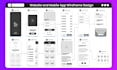 do wireframe design, UX UI design and prototypes in figma