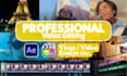 edit your youtube video