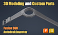 design 3d models and custom parts for 3d printing