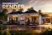 create realistic exterior render for property marketing
