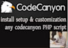 install PHP, codeigniter, laravel codecanyon script