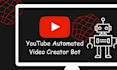 make python automation youtube channel bot creation