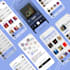 design creative mobile app ui ux for ios and android