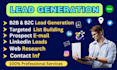 provide targeted b2b lead generation for your business