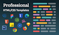 convert your design into professional HTML template