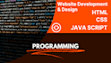 design a custom website in HTML, CSS, and javascript