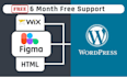 convert wix to wordpress or figma to wordpress website with elementor pro