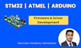 program stm32, avr and arduino microcontrollers
