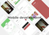develop complete mobile app using react native and nest js